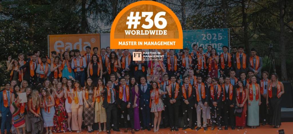 Entre los mejores Masters en Management del mundo en 2025-2026