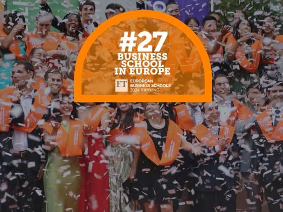 EADA Business School climbs to 27th place in the ranking of the best European business schools