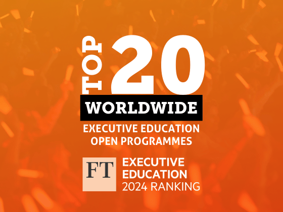EADA Business School consolidates its position in the top 20 worldwide in executive education according to the Financial Times